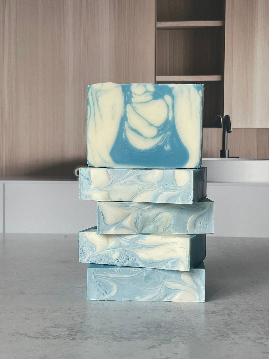 BLUE HANDCRAFTED SOAP