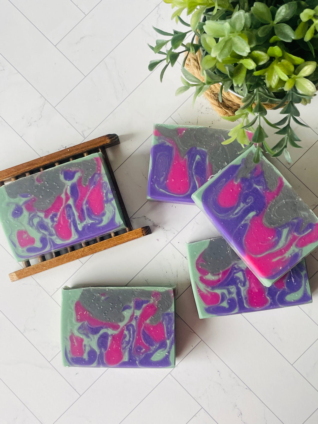 MOON FLOWER HANDCRAFTED SOAP